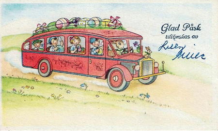 Påskhälsning från Lily o Mille